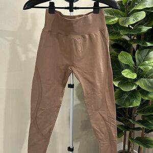 High-Waisted Tan Leggings